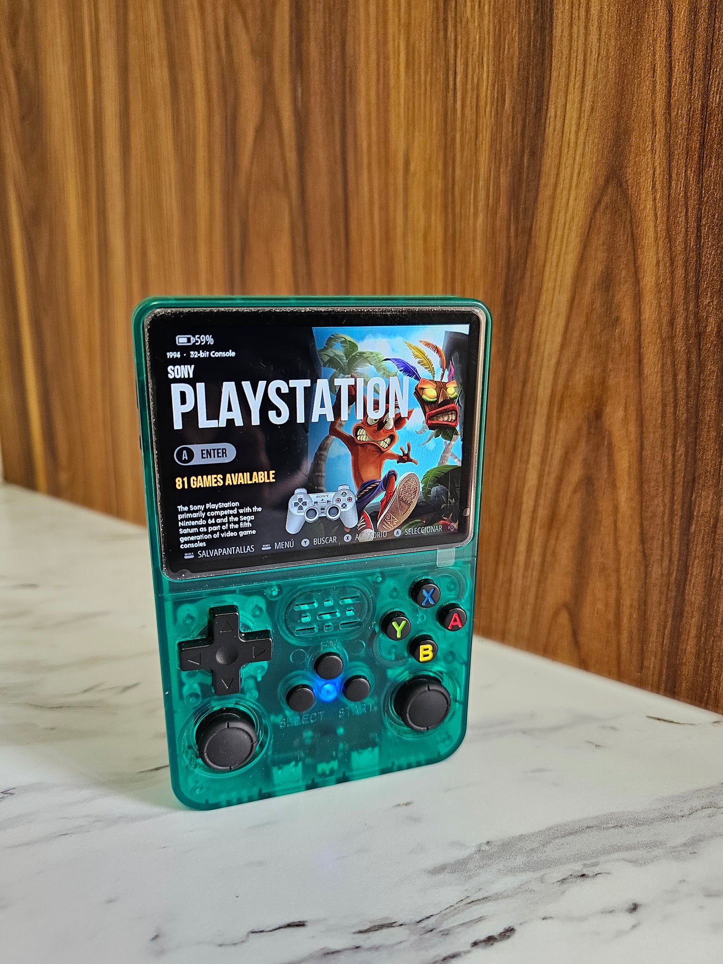 Consola portátil R36S ✅